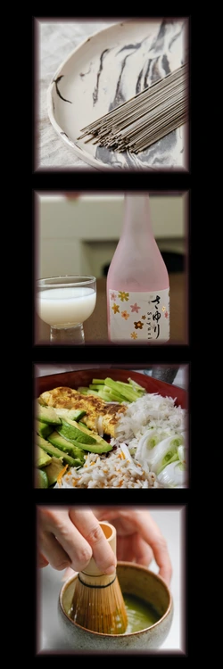 Aperçu de la cuisine japonaise lorsque vous êtes reçus par notre famille. Cuisine et hospitalité japonaises