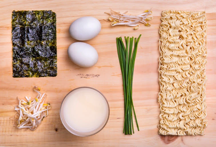 Ingrédients de base pour une délicieuse recette ramen facile