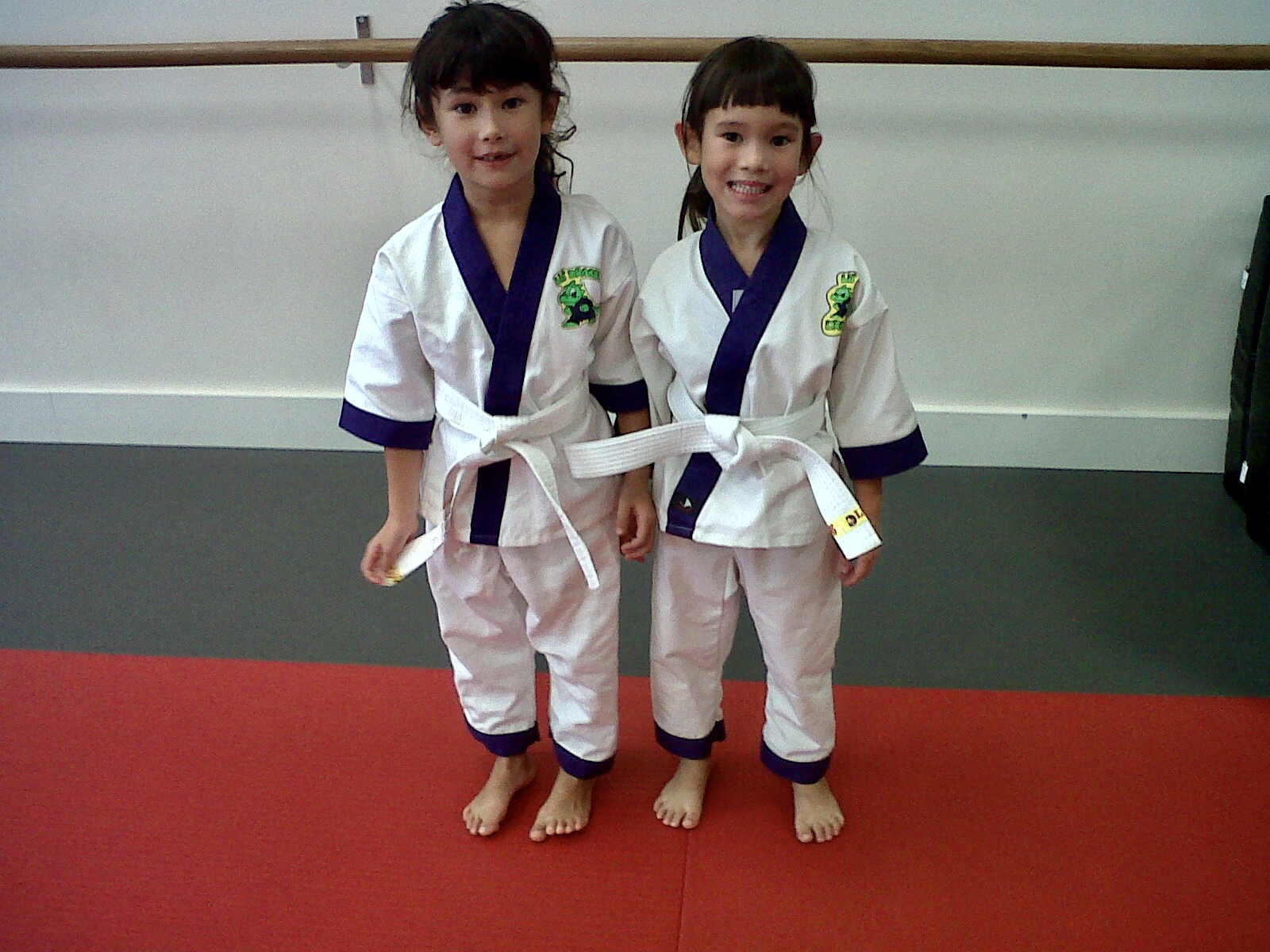 Dès toutes petites, mes filles ont pratiqué le Judo