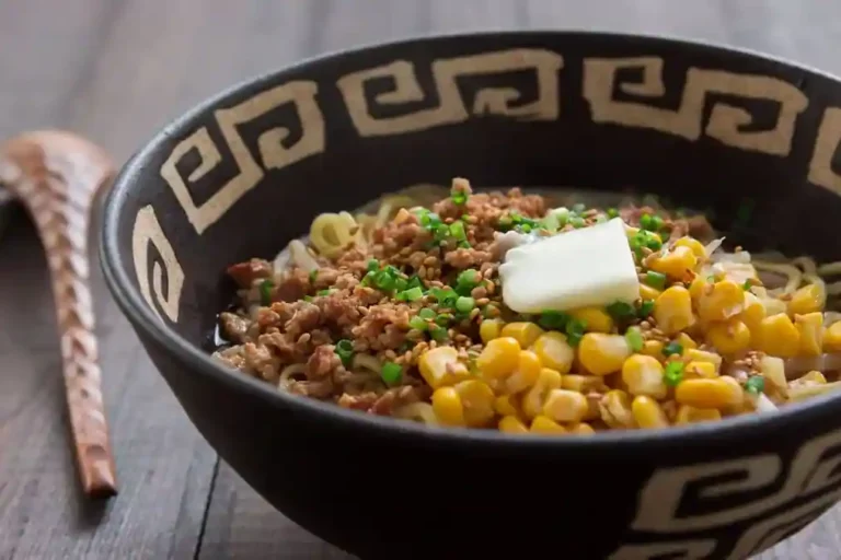 Ramen miso, bouillon relevé au miso - présentation