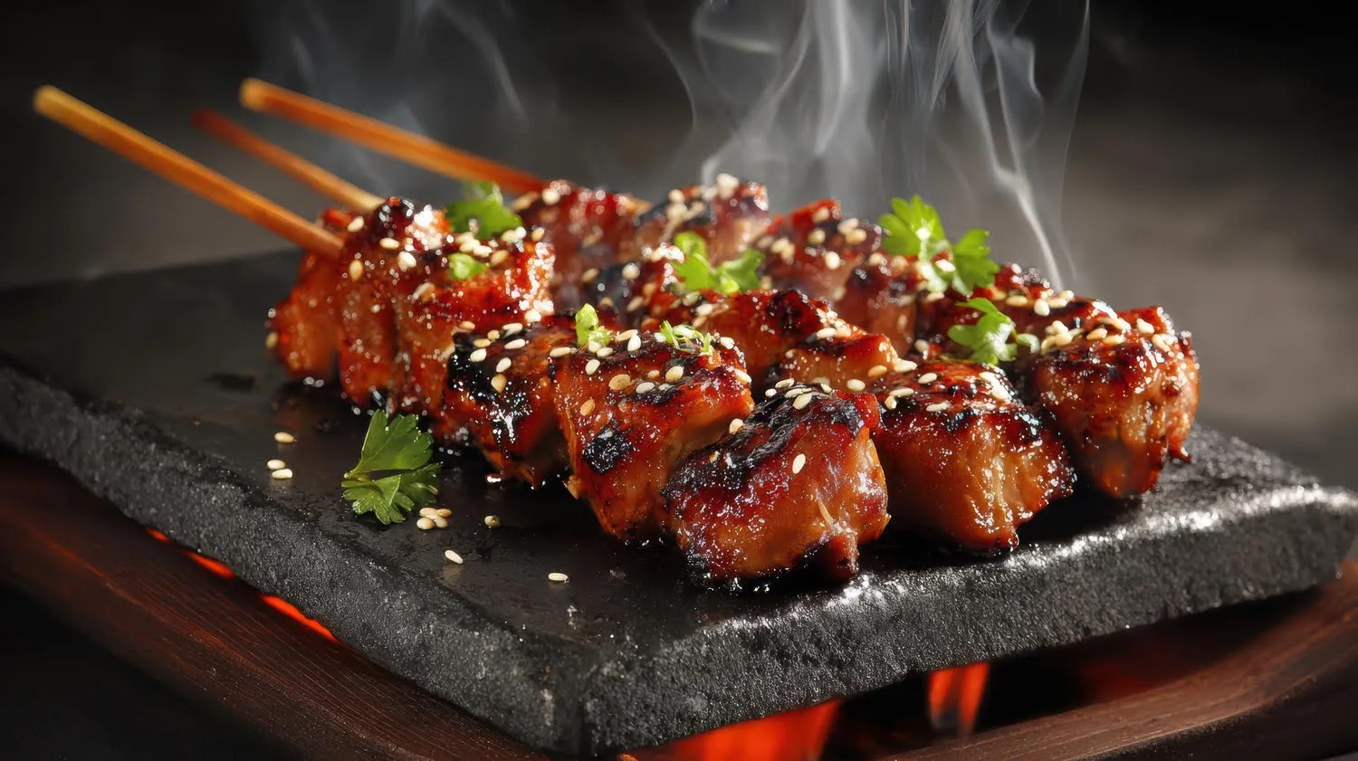Sentez-vous les arômes des Yakitori ?