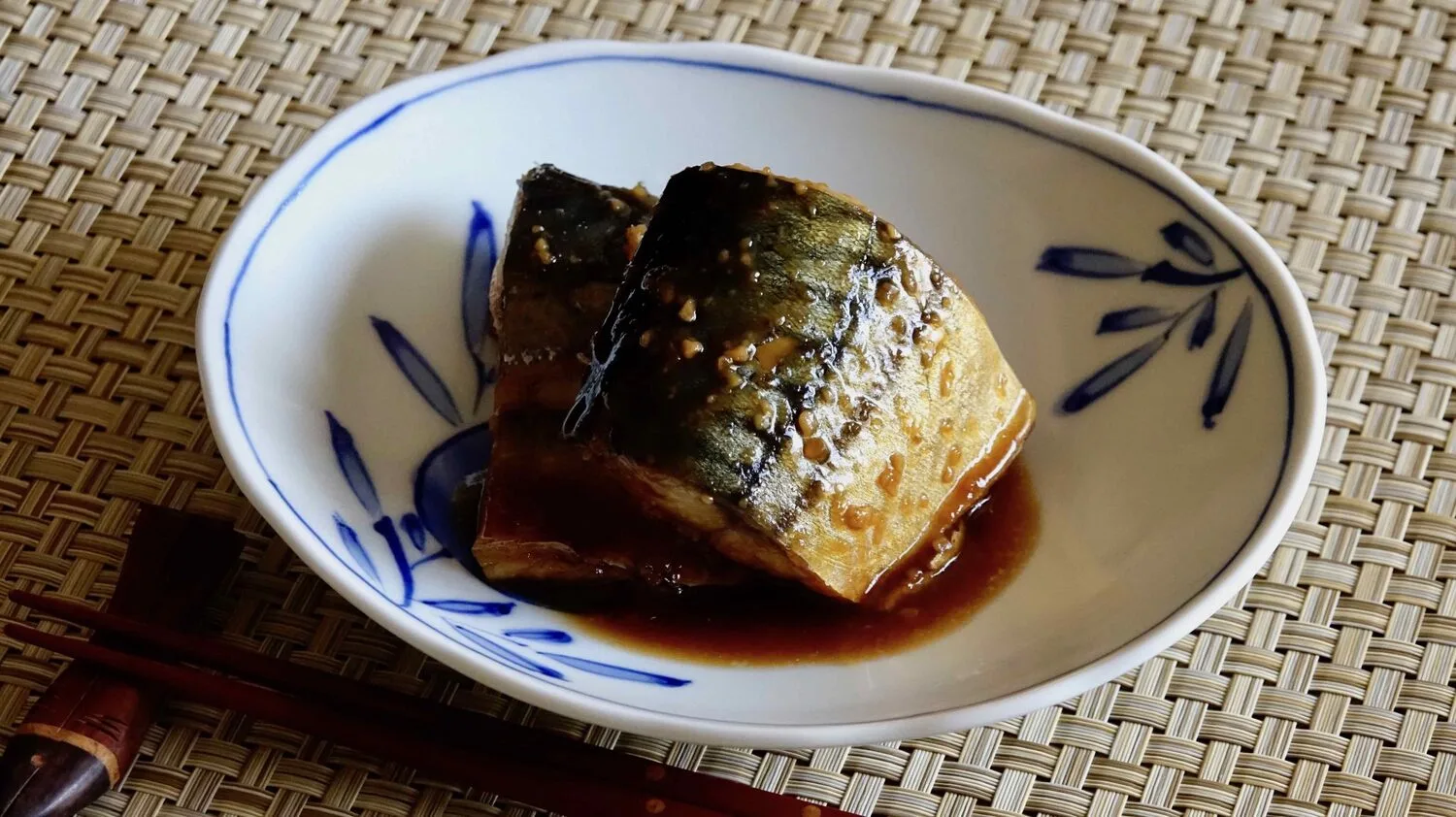 Saba no miso ni, maquereau mijoté au miso - présentation