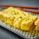 Tamagoyaki, omelette japonaise roulée sucrée-salée - présentation